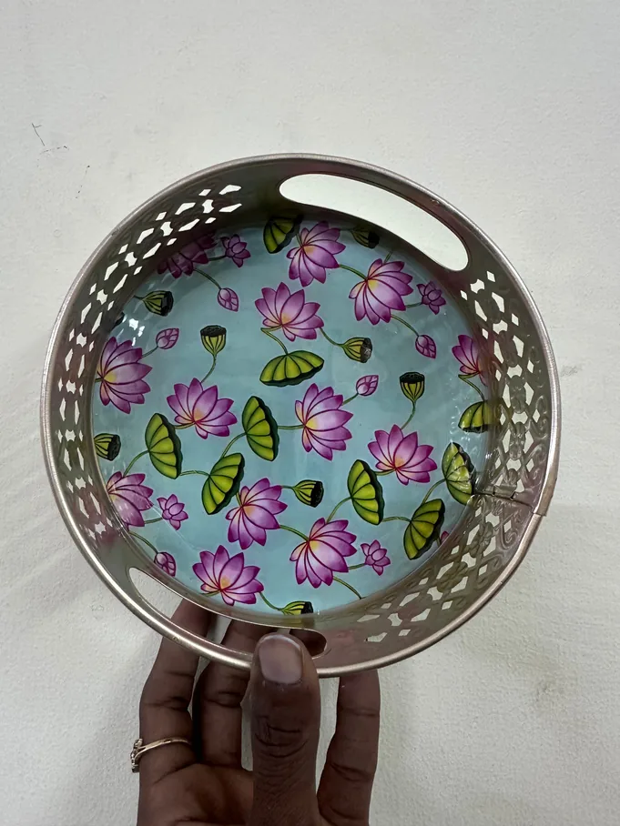 Metal Gold Tray