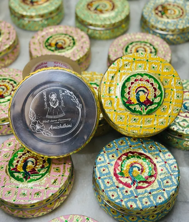 Meenakari Tiffin Box