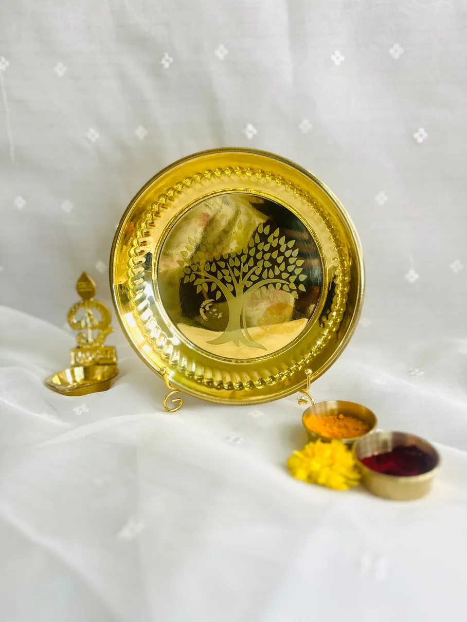 Brass Plate - size 9