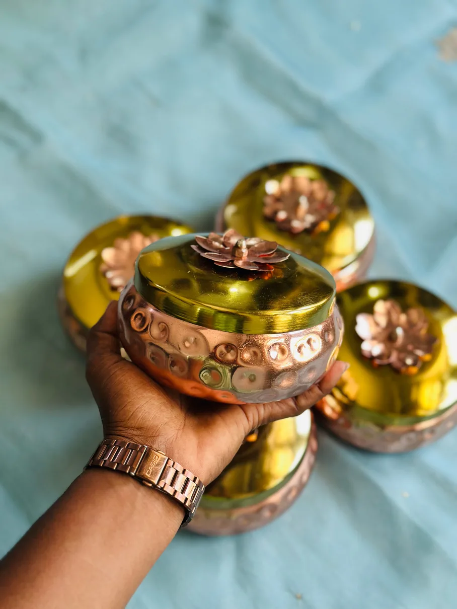 Copper Matki Jar