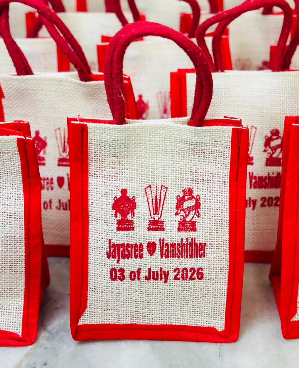 Personalised Jute Bag